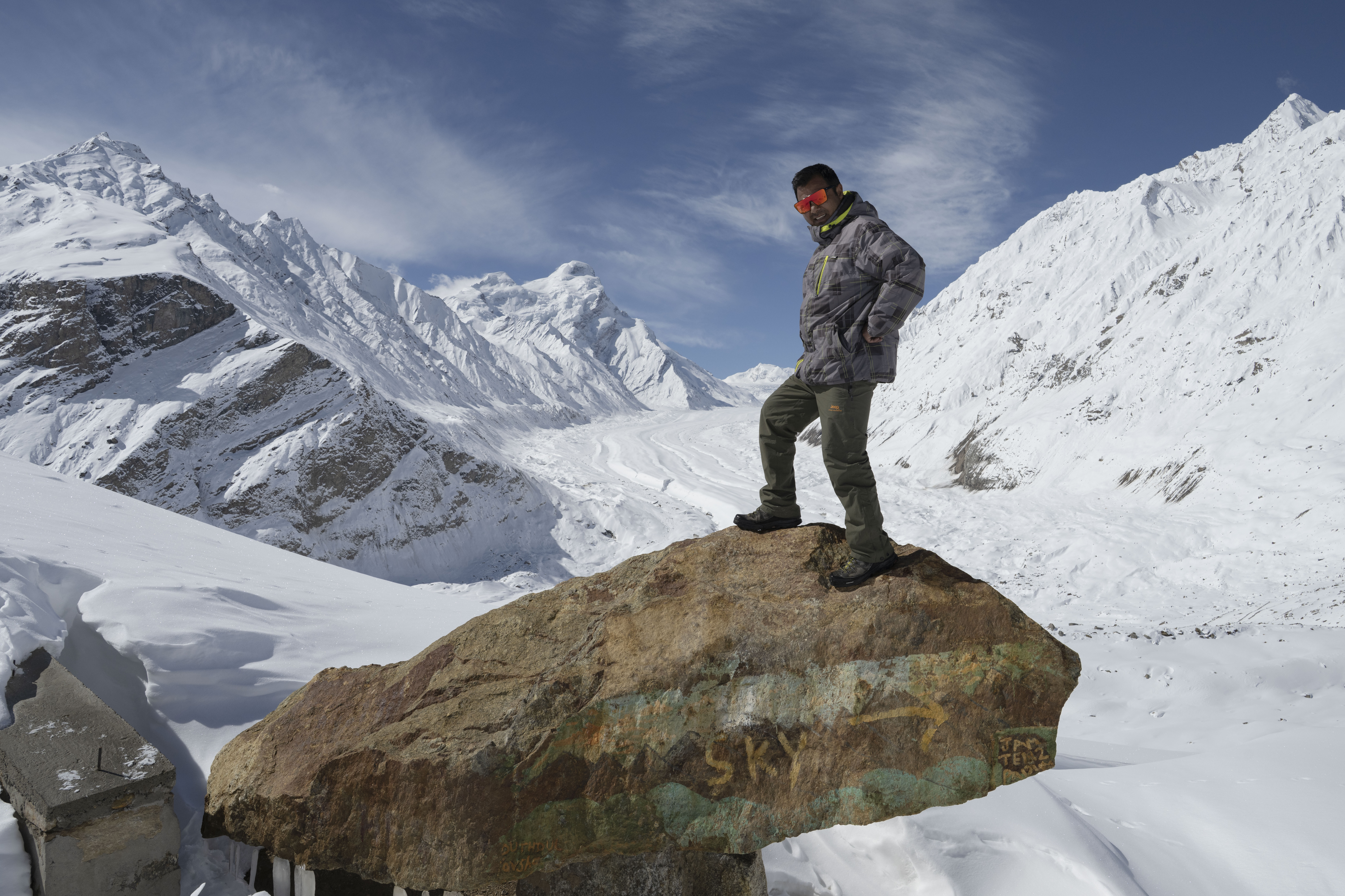 Abdul Qayoom in the Ladakh Himalayas